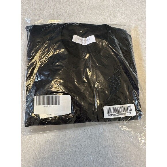 Everlane The 100% Human Typography Sweatshirt in Black Size Medium NWOT - Picture 4 of 7